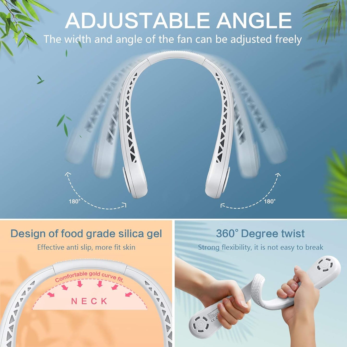 Portable Neck Fan